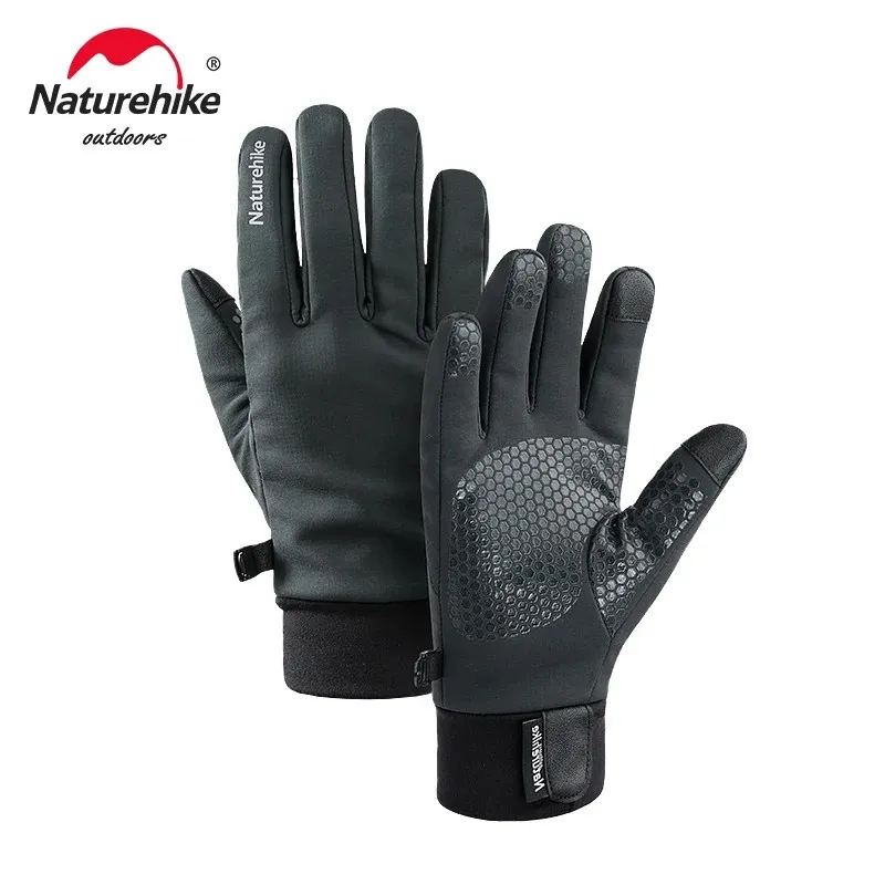 Gants polaires chauds NATUREHIKE : écran tactile, imperméables, hiver